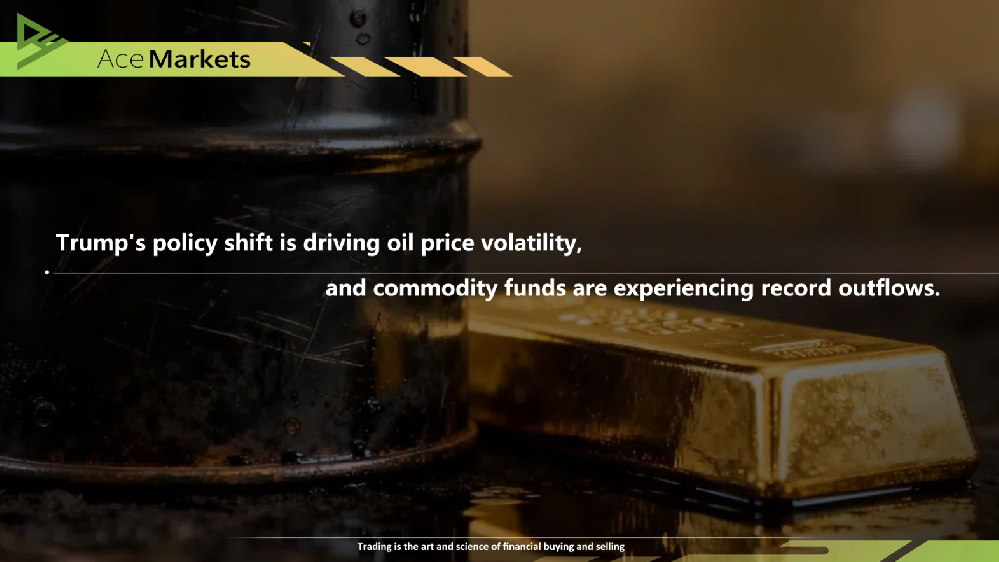 川普政策轉向牽引油價波動,大宗商品資金創紀錄撤離-Ace Markets交易平台